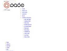 Tablet Screenshot of paceadvertising.com